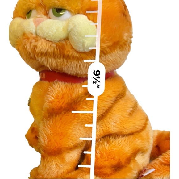 Garfield the Cat TY Super Soft Beanie Buddy 2004 Garfield Movie Sanitized EUC - Picture 11 of 11